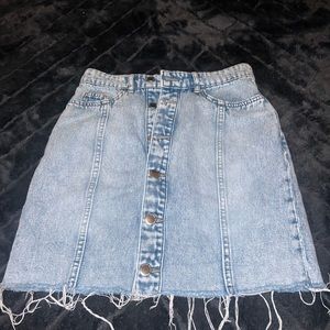 Jean skirt